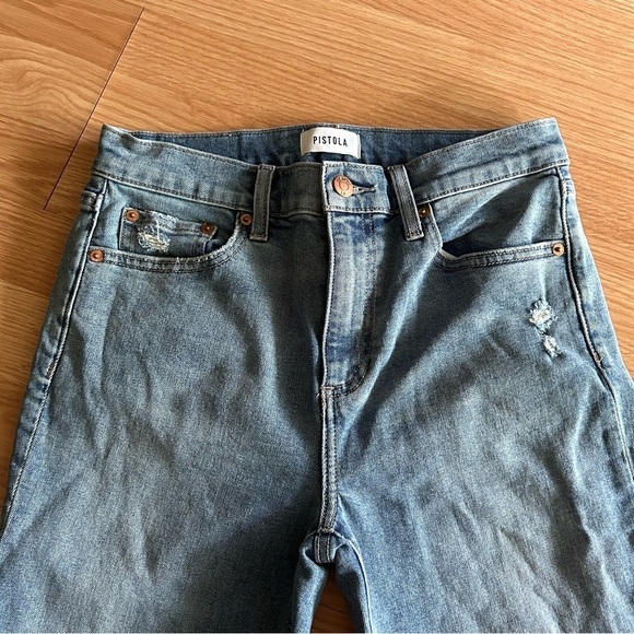 Pistola Light Wash Modern Slim Jeans Women’s 26 - Picture 2 of 8